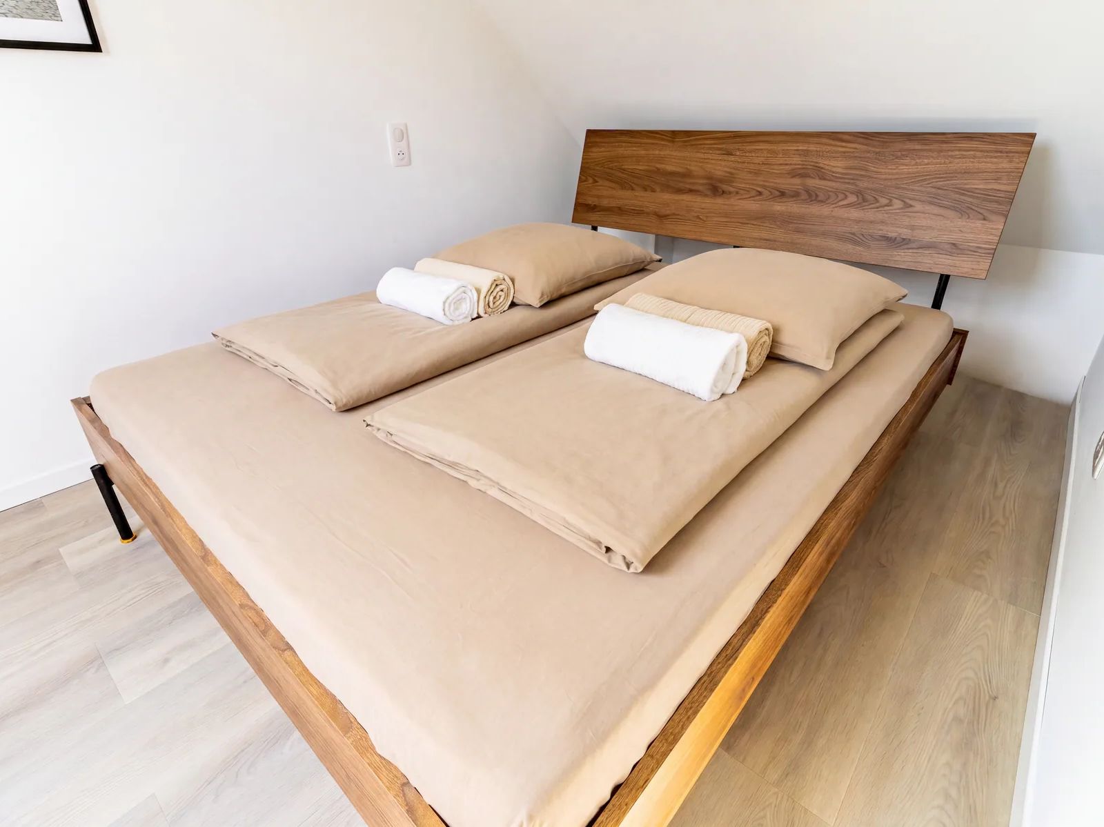 Chambre double mansardée de La Petite Grange